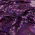 Изображение Шелк натуральный матовый фиолетовый, античный дизайн