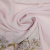 Изображение Шелк натуральный шифон купон стрейч, пастельно-розовый, дерево