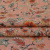 Изображение Плательная ткань цветы, точки, персик