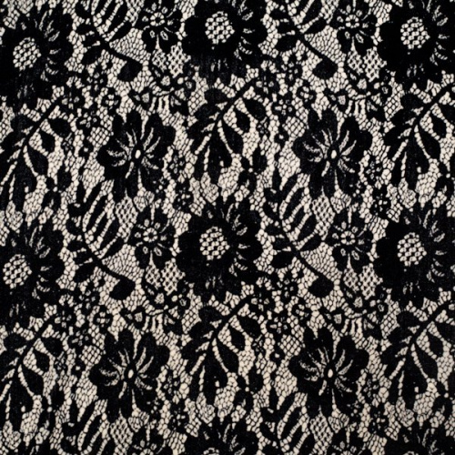 Изображение Бархат цветы, серый, черный, дизайн D&G