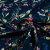 Изображение Хлопок стрейч, полевые цветы на темно-синем