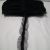 Изображение Тесьма декоративная шнур на сетке, черный