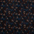 Изображение Жаккард хлопковый с люрексом, костюмная ткань, синяя-бордовая абстракция