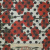 Изображение Плательно-костюмная ткань, дизайн гвоздика в черный горошек