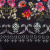 Изображение Шелк купон вензеля, цветы, дизайн D&G