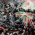 Изображение Трикотаж стрейч, хлопок, россыпи цветов