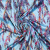 Изображение Шелк искусственный, перья, пастельно-голубой