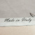 Изображение Муслин, натуральный шелк с хлопком, серый, эскиз листьев, Limited Edition