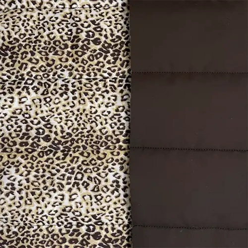 Изображение Курточная стежка двухсторонняя, леопард, дизайн TOM FORD