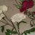 Изображение Вышивка на сетке, алые розы