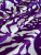 Изображение Трикотаж, вискоза, стретч, фиолетовый, цветы графика