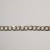 Изображение Цепь декоративная двойного панцирного плетения, 8 мм, золотого цвета