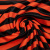 Изображение Трикотаж стрейч, вискоза с эластаном, черно-красная полоска, дизайн VERSACE