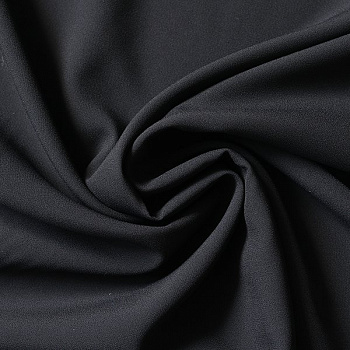 Изображение Костюмная ткань на клеевой, черный