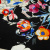 Изображение Трикотаж стрейч купон, вискоза с эластаном, цветочный эскиз