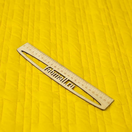 Изображение Курточная стежка на синтепоне, желтый