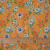 Изображение Шелк стрейч полевые цветы, персиковый