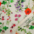 Изображение Шифон стрейч, вискоза, молочный, луговый цветы