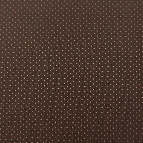 Изображение Подкладочная ткань, точки, коричневый