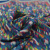 Изображение Платок шелковый, разноцветная абстракция