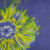 Изображение Сатин хлопковый стрейч, кислотный цветок
