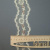 Изображение Тесьма на сетке, вышитая бисером с ажурным краем