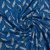 Изображение Трикотаж плотный стрейч, вискоза, синяя елочка