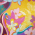 Изображение Шелк купон, крупные яркие цветы, дизайн DIOR