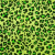 Изображение Батист леопард, салатовый