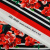 Изображение Шелк атласный, платки, розы, горох, полосы, дизайн D&G