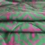 Изображение Курточная стежка двухсторонняя, зеленая, розовый узор, дизайн MONNALISA