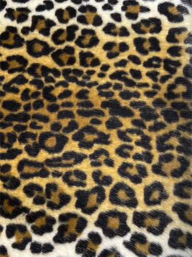 Изображение Мех искусственный, леопард