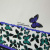 Изображение Трикотаж стрейч купон, вискоза с эластаном, бабочка и фигуры, подписной дизайн JUST CAVALLI