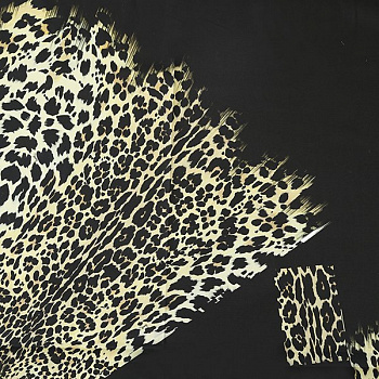 Изображение Хлопок стрейч, леопард, дизайн ROBERTO CAVALLI