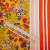 Изображение Плательная ткань вискоза, RATTI, кайма, цветы, желтый