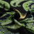 Изображение Шелк палантин, турецкие огурцы, зеленый, коричневый
