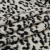 Изображение Трикотаж валяный, черно-белый леопард
