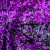 Изображение Сетка с прямоугольными пайетками, фиолетовый, черный