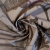 Изображение Плащевая ткань, рисованные цветы, кофейный, серый