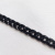 Изображение Цепь декоративная панцирного плетения, пластик, 16 мм, черный
