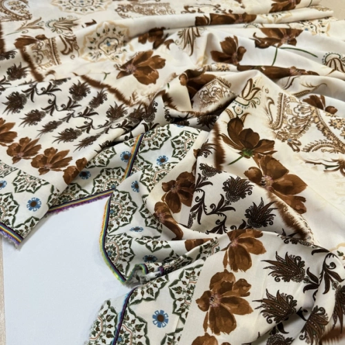 Изображение Плательная ткань цветы, дизайн ETRO