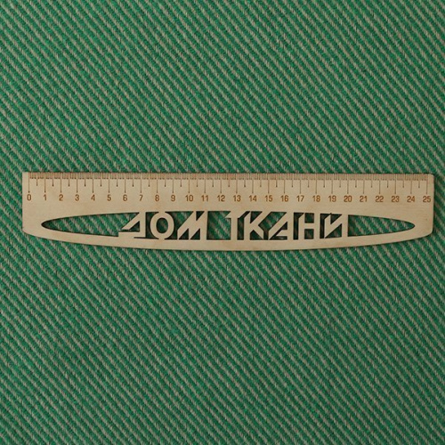 Изображение Пальтово-костюмная, диагональная полоса, зеленый