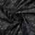 Изображение Плащевая ткань, черная, буквы, дизайн FENDI