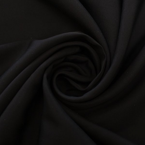Изображение Плательная ткань твил, черный
