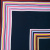 Изображение Платок шелковый, темно-синий, дизайн VALENTINO
