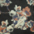 Изображение Замша искусственная, цветы акварелью