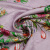Изображение Жаккард хлопок с акрилом, яркие цветы