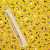 Изображение Штапель сатин, цветы на желтом