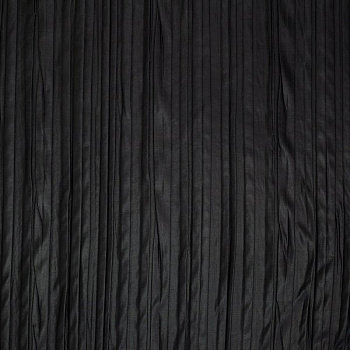 Изображение Гофре для юбки, под кожу, черный, дизайн ANELLI FUEGO