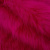 Изображение Мех искусственный, длинный ворс, неон розовый